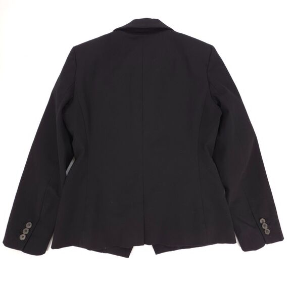 NEW J Crew Devon blazer in Bi-stretch cotton blend Black Old Money Quiet Luxury - Picture 5 of 9